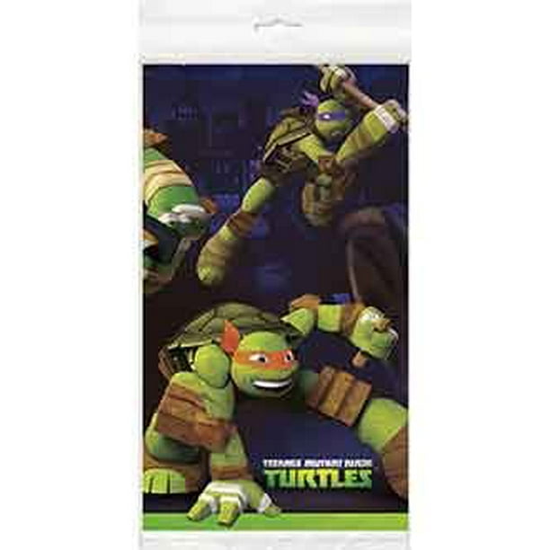 2 Pieces Teenage Mutant Ninja Turtles Party Plastic Tablecovers 2 Pieces Teenage Mutant Ninja Turtles Party Plastic Tablecovers